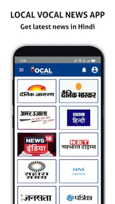 LocalVocal -News& Utility android App screenshot 0
